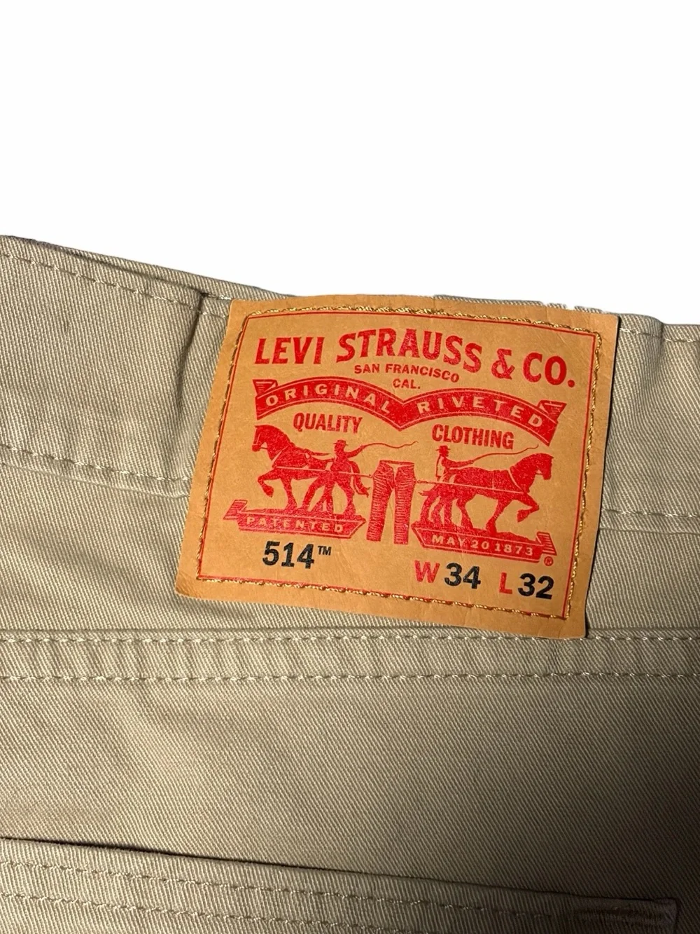 Levi’s 514 Straight-Fit Soft Twill Jeans